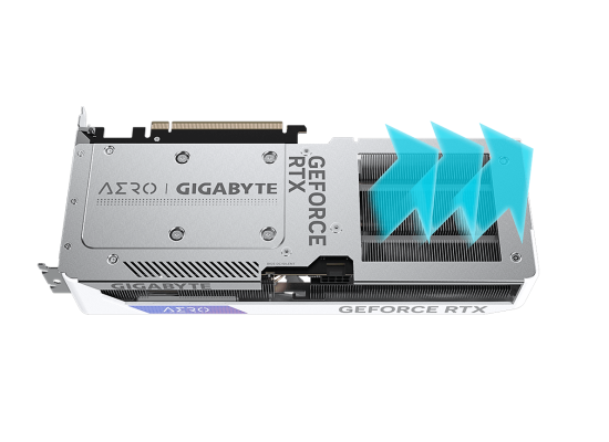 GIGABYTE GeForce RTX 4060 TI AERO OC 8GB GDDR6 - Graphics Card