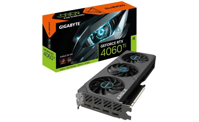 GIGABYTE GeForce RTX 4060 Ti EAGLE OC 8GB GDDR6 - Graphics Card