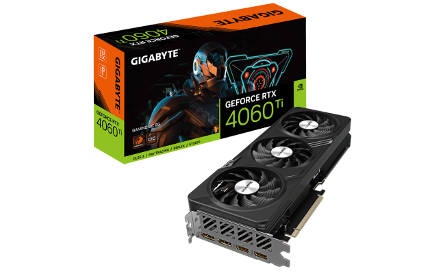 GIGABYTE GeForce RTX 4060 Ti GAMING OC 8GB GDDR6 - Graphics Card | GV ...