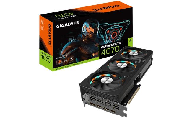 GIGABYTE GeForce RTX 4070 GAMING OC 12GB GDDR6X - Graphics Card