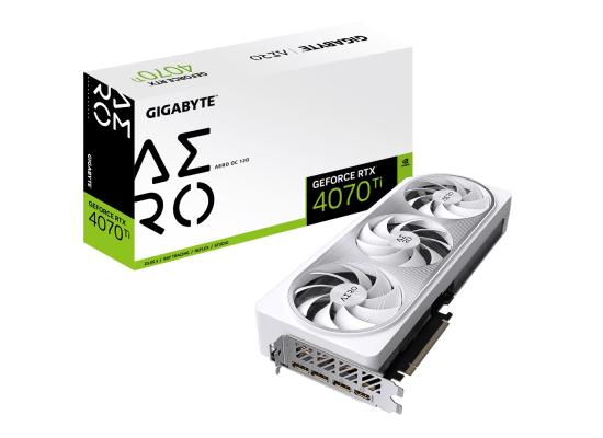 GIGABYTE GeForce RTX 4070 Ti AERO OC 12GB GDDR6X - Graphics Card
