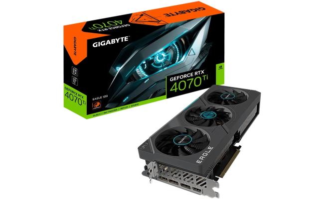 GIGABYTE GeForce RTX 4070 Ti EAGLE 12GB GDDR6X - Graphics Card