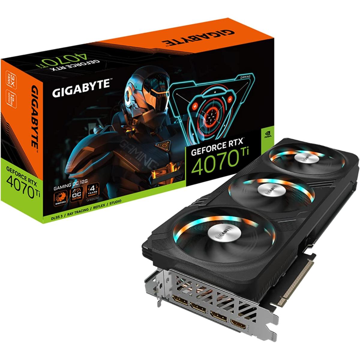 GIGABYTE GeForce RTX 4070 Ti GAMING OC 12GB GDDR6X - Graphics Card