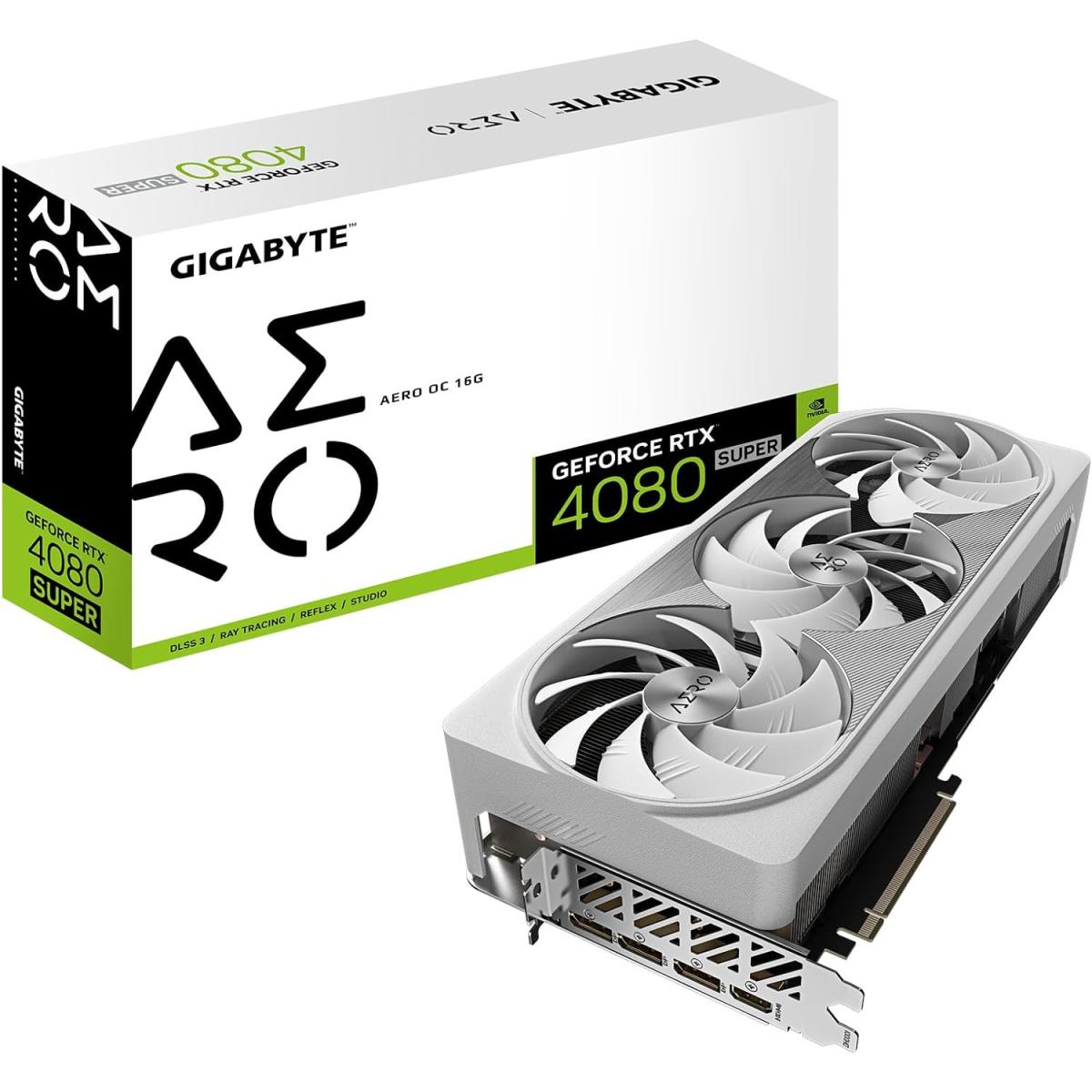 GIGABYTE GeForce RTX 4080 SUPER AERO OC 16GB GDDR6X - Graphics Card