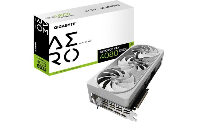 GIGABYTE GeForce RTX 4080 SUPER AERO OC 16GB GDDR6X - Graphics Card