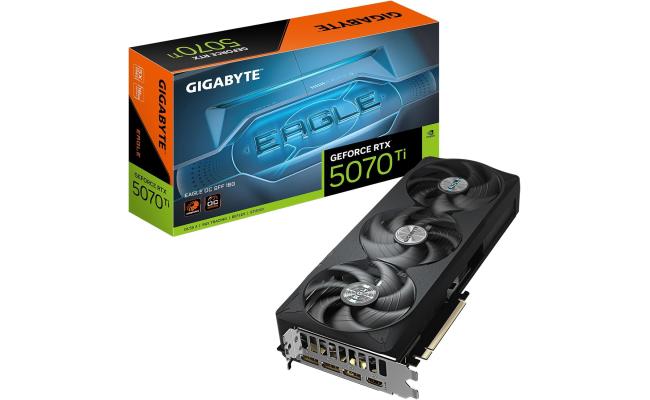 GIGABYTE GeForce RTX 5070 Ti EAGLE OC SFF 16GB GDDR7- Graphics Card