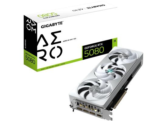 GIGABYTE GeForce RTX 5080 AERO OC SFF 16GB GDDR7- Graphics Card