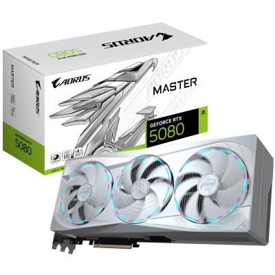 GIGABYTE AORUS GeForce RTX 5080 MASTER ICE 16GB GDDR7- Graphics Card