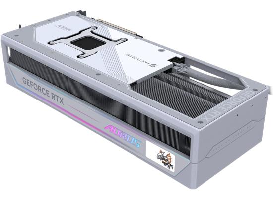 GIGABYTE AORUS GeForce RTX 5090 MASTER STEALTH ICE 32GB GDDR7 - Graphics Card