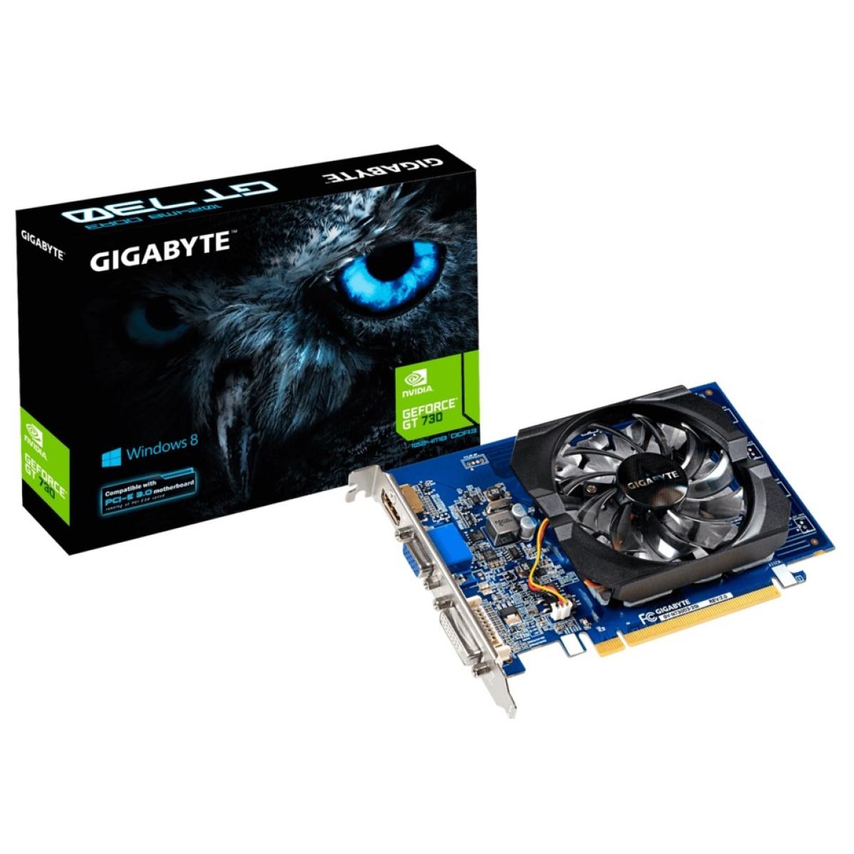 GIGABYTE Nvidia GeForce GT 730 2GB DDR3 REV 3.0 - Graphics Card