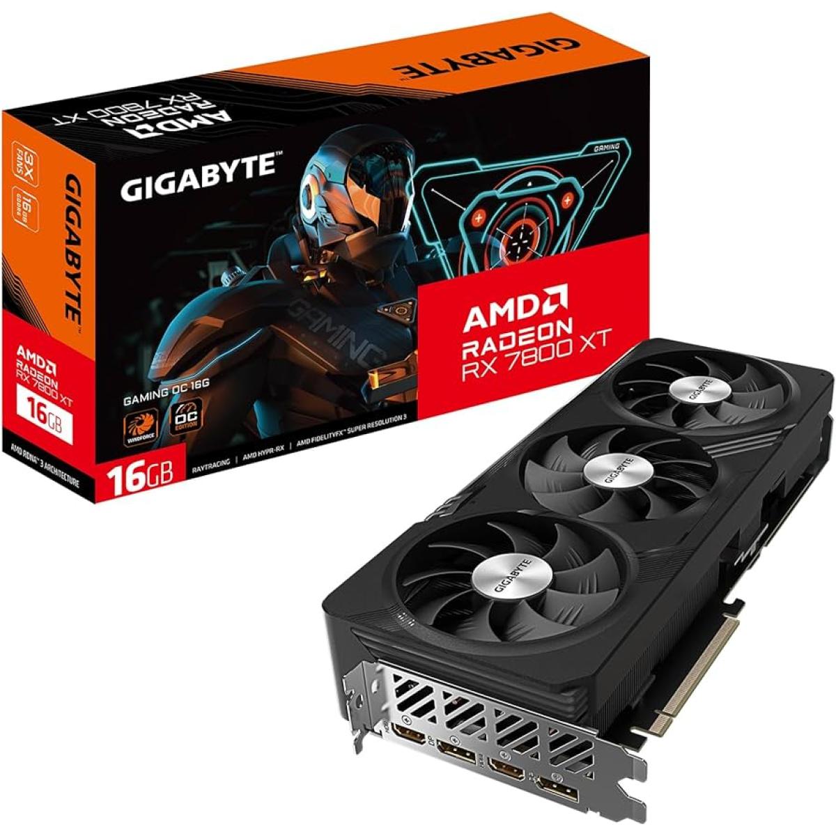 GIGABYTE AMD Radeon RX 7800 XT GAMING OC 16GB GDDR6 - Graphics Card