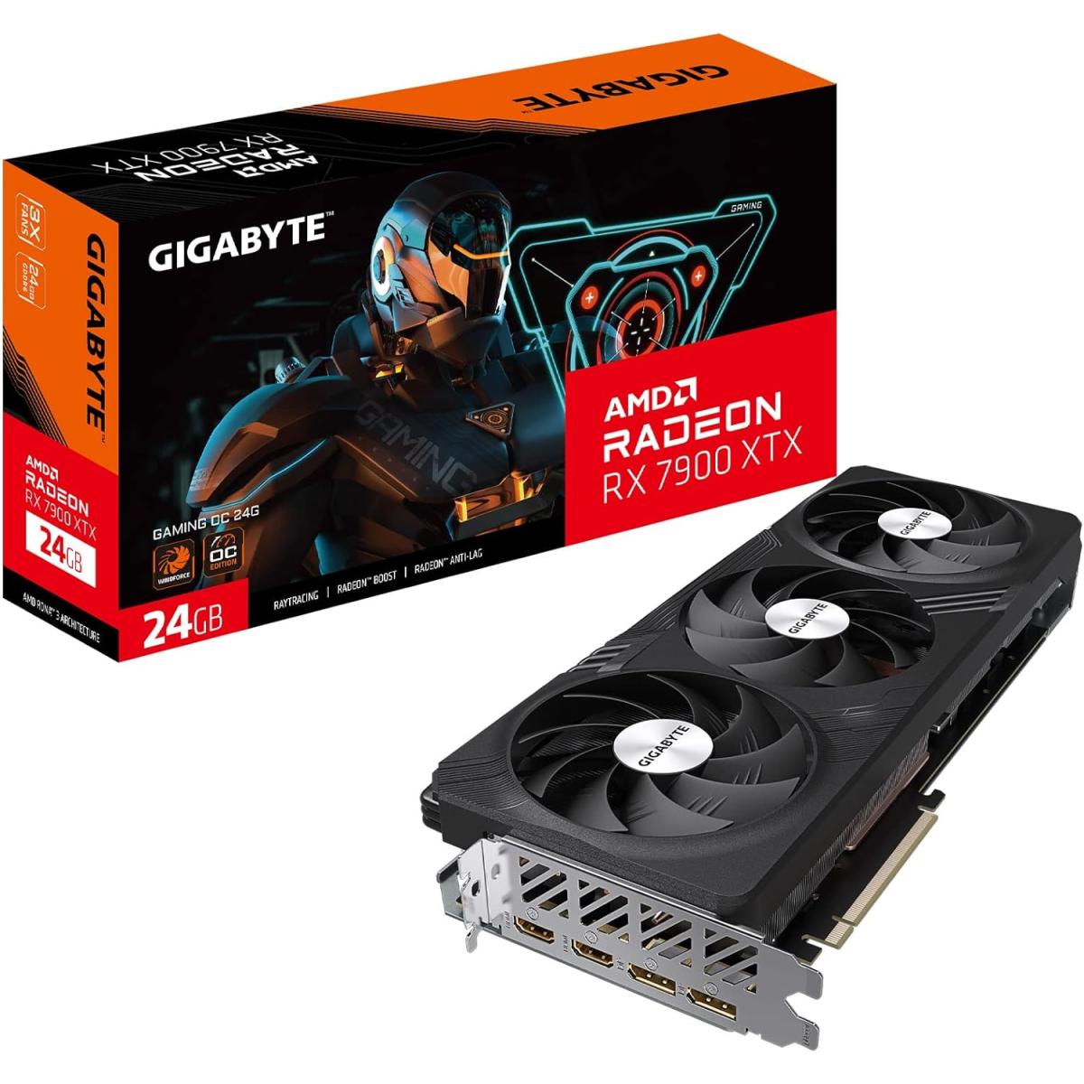 GIGABYTE AMD Radeon RX 7900 XTX GAMING OC 24GB GDDR6 - Graphics Card