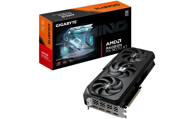 Gigabyte AMD RADEON RX 9070 XT GAMING OC 16GB GDDR6 - Graphics Card