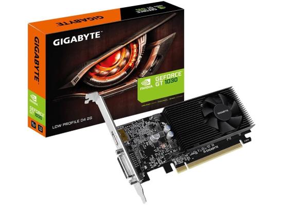 GIGABYTE GT 1030 Low Profile D4 2G  (150mm card length) DDR4 2G 64bit memory - Graphics Card 