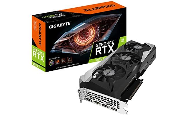 Gigabyte GeForce RTX™ 3070 Ti Gaming OC 8GB GDDR6X (LHR) - Graphics Card