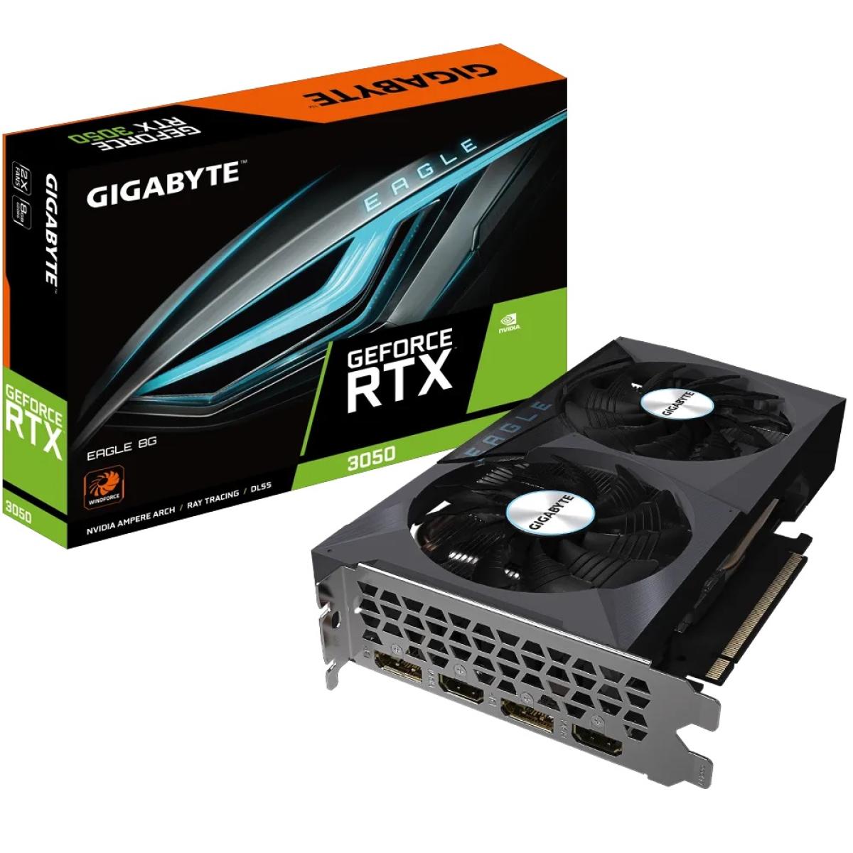 GIGABYTE GeForce RTX™ 3050 EAGLE 8G GDDR6 - Graphics Card