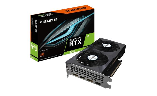 GIGABYTE GeForce RTX™ 3050 EAGLE 8G GDDR6 - Graphics Card