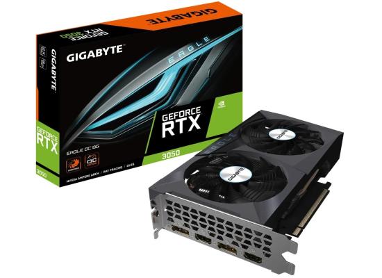 Gigabyte GeForce RTX™ 3050 EAGLE OC 8G GDDR6 (LHR) - Graphics Card