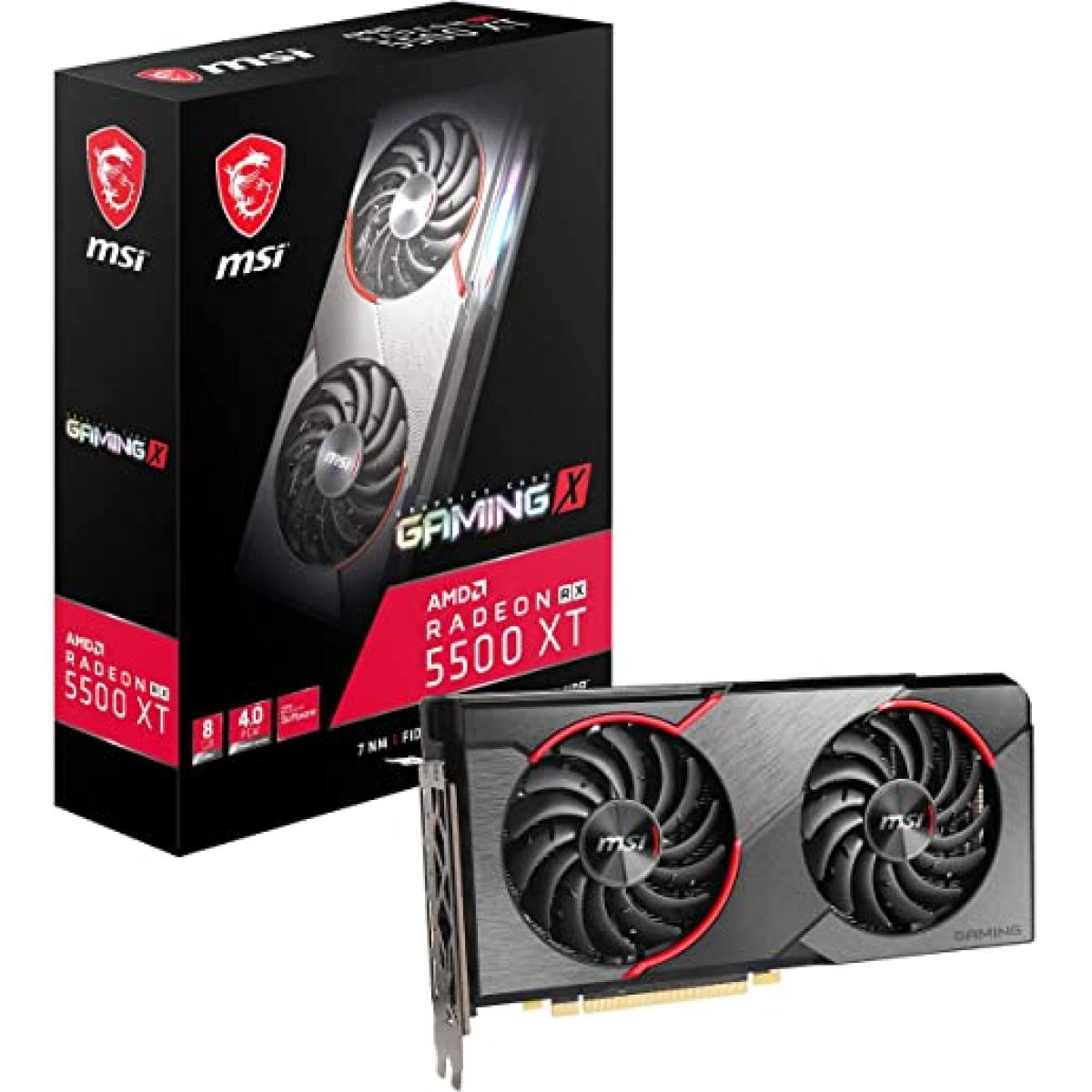 MSI AMD RADEON 5500XT GAMING X 8GB