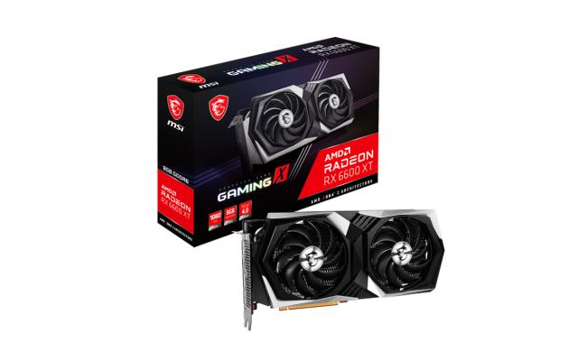 MSI AMD Radeon™ RX 6600 XT GAMING X 8G GDDR6 OC - Graphics Card