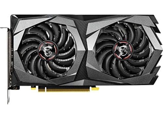 MSI GeForce GTX 1650 GAMING X PLUS 128-Bit HDMI/DP 4GB GDRR6 HDCP Support DirectX 12 Dual Fan OC Graphics Card (On Custom Build Only)