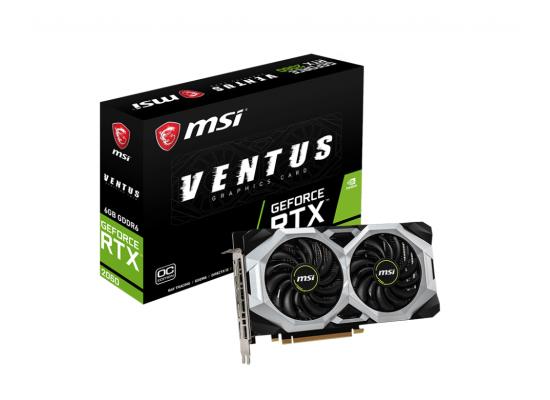 MSI GeForce RTX 2060 VENTUS 6G OC 6GB GDDR6 - Graphics Card 