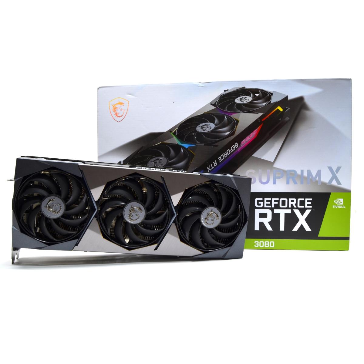 MSI GeForce RTX™ 3080 SUPRIM X 10GB (On Custom Build Only)