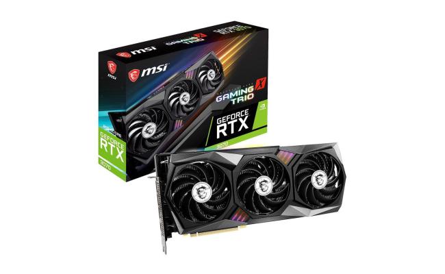 MSI GeForce RTX 3070 GAMING X TRIO GDDR6 8GB (LHR) - Graphics Card
