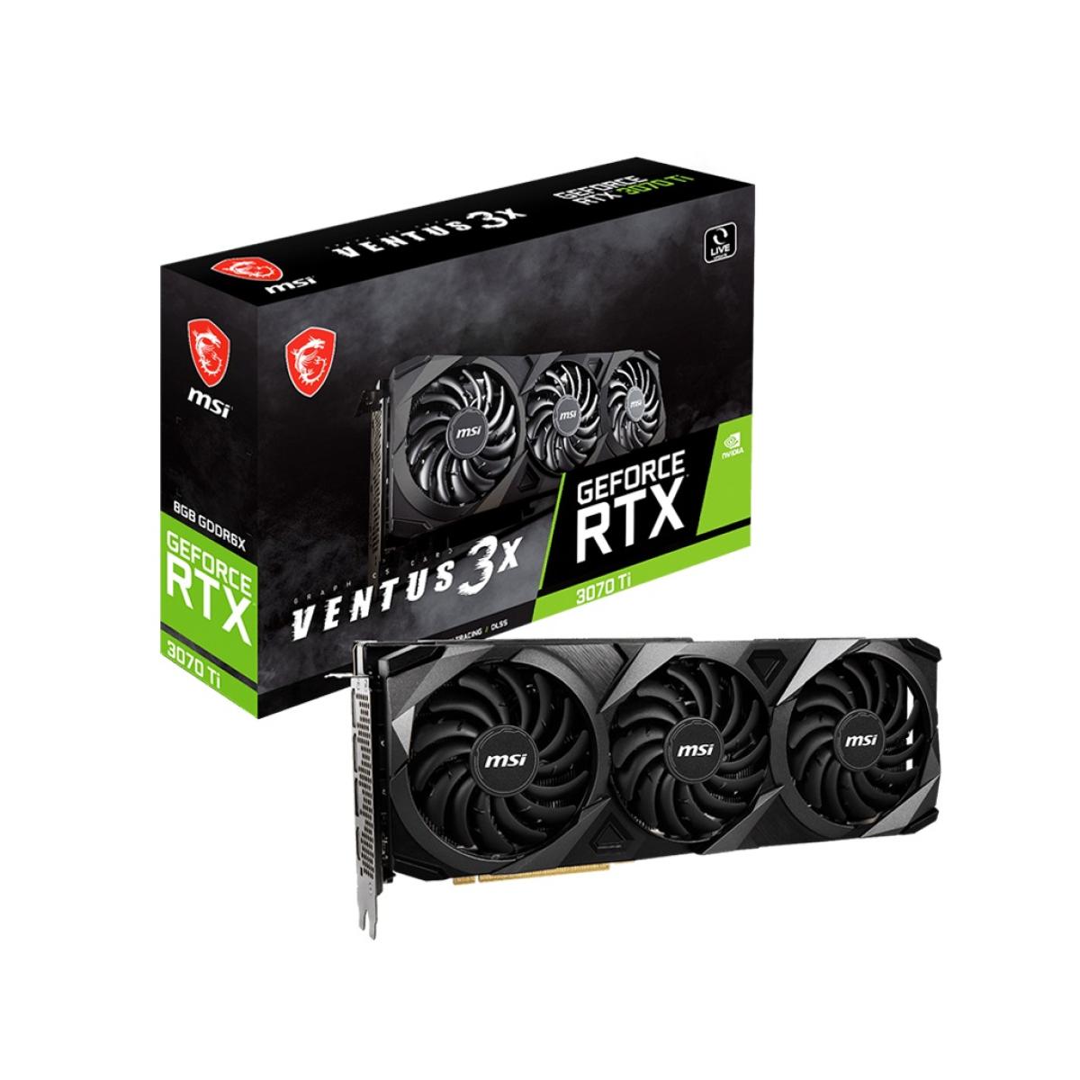 MSI GeForce RTX™ 3070 Ti VENTUS 3X 8G GDDR6X OC - Graphics Card
