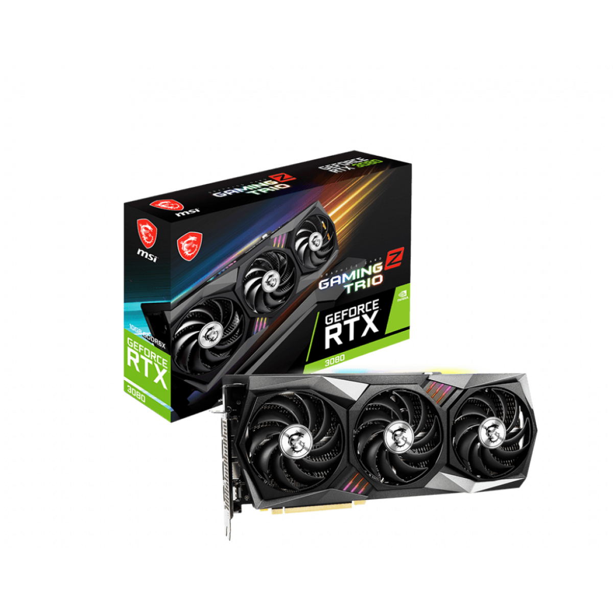 MSI GeForce RTX™ 3080 GAMING Z TRIO 10G GDDR6X - Graphics Card