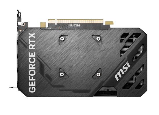 MSI GeForce RTX 4060 Ti VENTUS 2X BLACK 8GB OC GDDR6 - Graphics Card