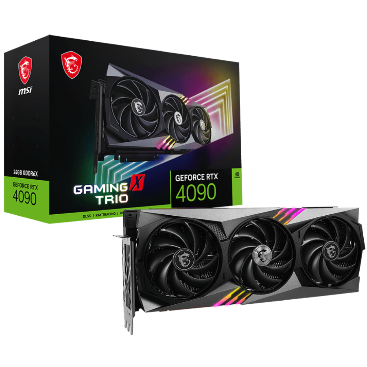 MSI GeForce RTX 4090 GAMING X TRIO 24GB GDDR6X - Graphics Card