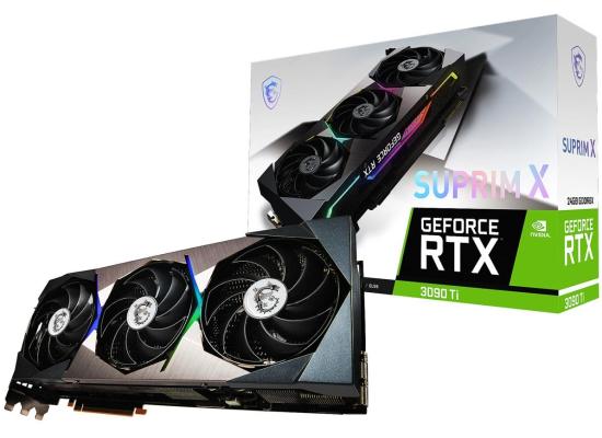 MSI GeForce RTX 3090 Ti SUPRIM X GDDR6X 24G - Graphics Card