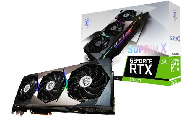 MSI GeForce RTX 3090 Ti SUPRIM X GDDR6X 24G - Graphics Card