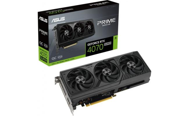 ASUS Prime GeForce RTX 4070 SUPER 12GB GDDR6X - Graphics Card