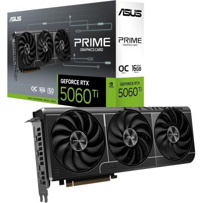 ASUS PRIME GeForce RTX 5060 Ti OC Edition 16GB GDDR7 - Graphics Card