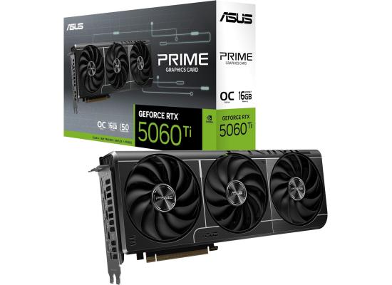 ASUS PRIME GeForce RTX 5060 Ti OC Edition 16GB GDDR7 - Graphics Card