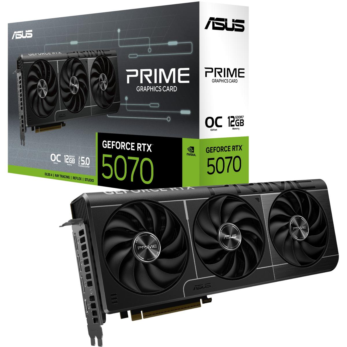 ASUS PRIME Gaming GeForce RTX 5070 OC Edition 12GB GDDR7- Graphics Card