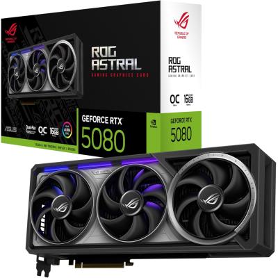 ASUS ROG Astral GeForce RTX 5080 16GB GDDR7 OC Edition - Graphics Card