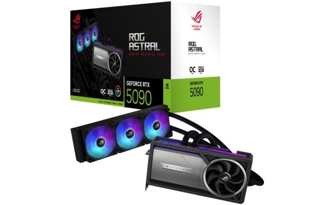 ASUS ROG Astral LC GeForce RTX 5090 32GB GDDR7 OC Edition - Graphics Card