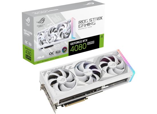ASUS ROG Strix GeForce RTX 4080 SUPER White OC Edition 16GB GDDR6X - Graphics Card