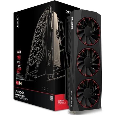 XFX Quicksilver Class AMD RADEON RX 9070 XT 16G GDDR6 Magnetic Air Edition - Graphics Card