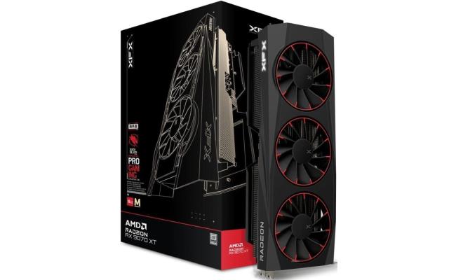 XFX Quicksilver Class AMD RADEON RX 9070 XT 16G GDDR6 Magnetic Air Edition - Graphics Card