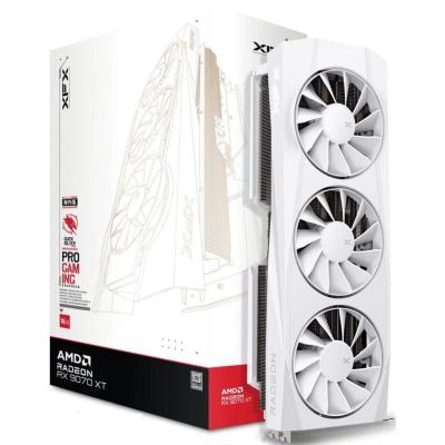 XFX Quicksilver Class AMD RADEON RX 9070 XT 16G GDDR6 White Gaming Edition - Graphics Card