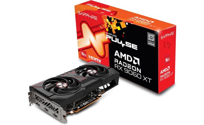 SAPPHIRE PULSE AMD RADEON RX 9060 XT 16GB GDDR6 - Graphics Card SAPPHIRE PULSE AMD RADEON RX 9060 XT 16GB GDDR6 - Graphics Card