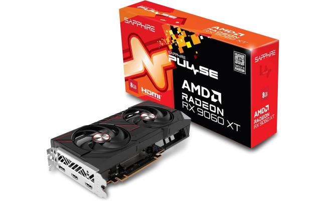 SAPPHIRE PULSE AMD RADEON RX 9060 XT 8GB GDDR6 - Graphics Card SAPPHIRE PULSE AMD RADEON RX 9060 XT 8GB GDDR6 - Graphics Card
