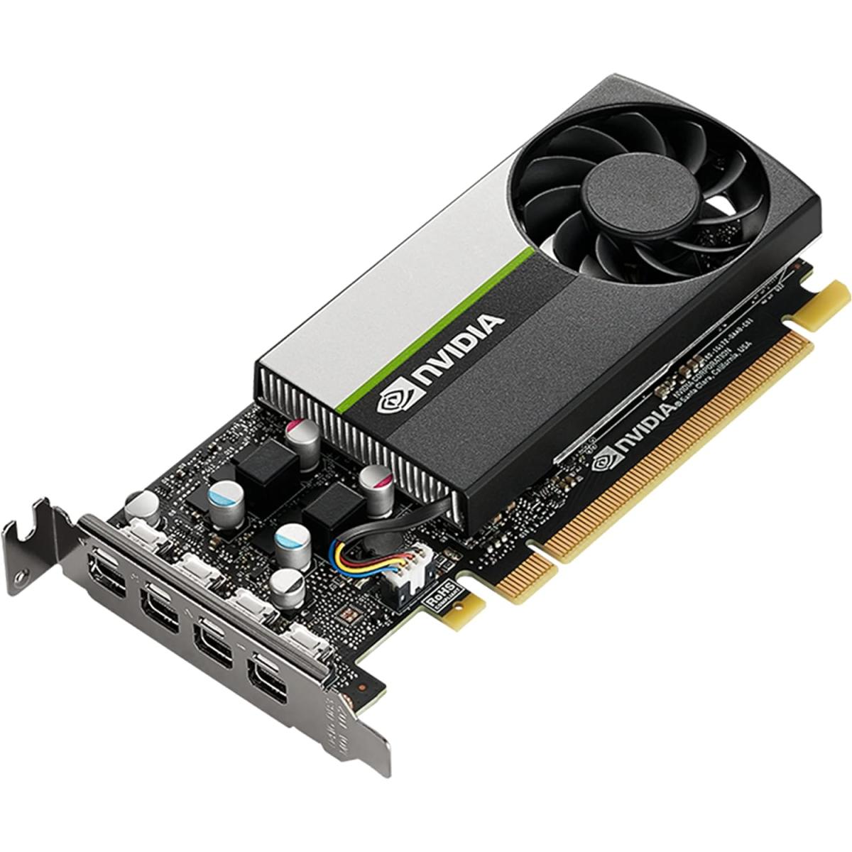PNY NVIDIA Quadro T1000 8GB GDDR6 For Professionals & Desktop Workstations- 2D and 3D Performance Low-Profile Graphics Card