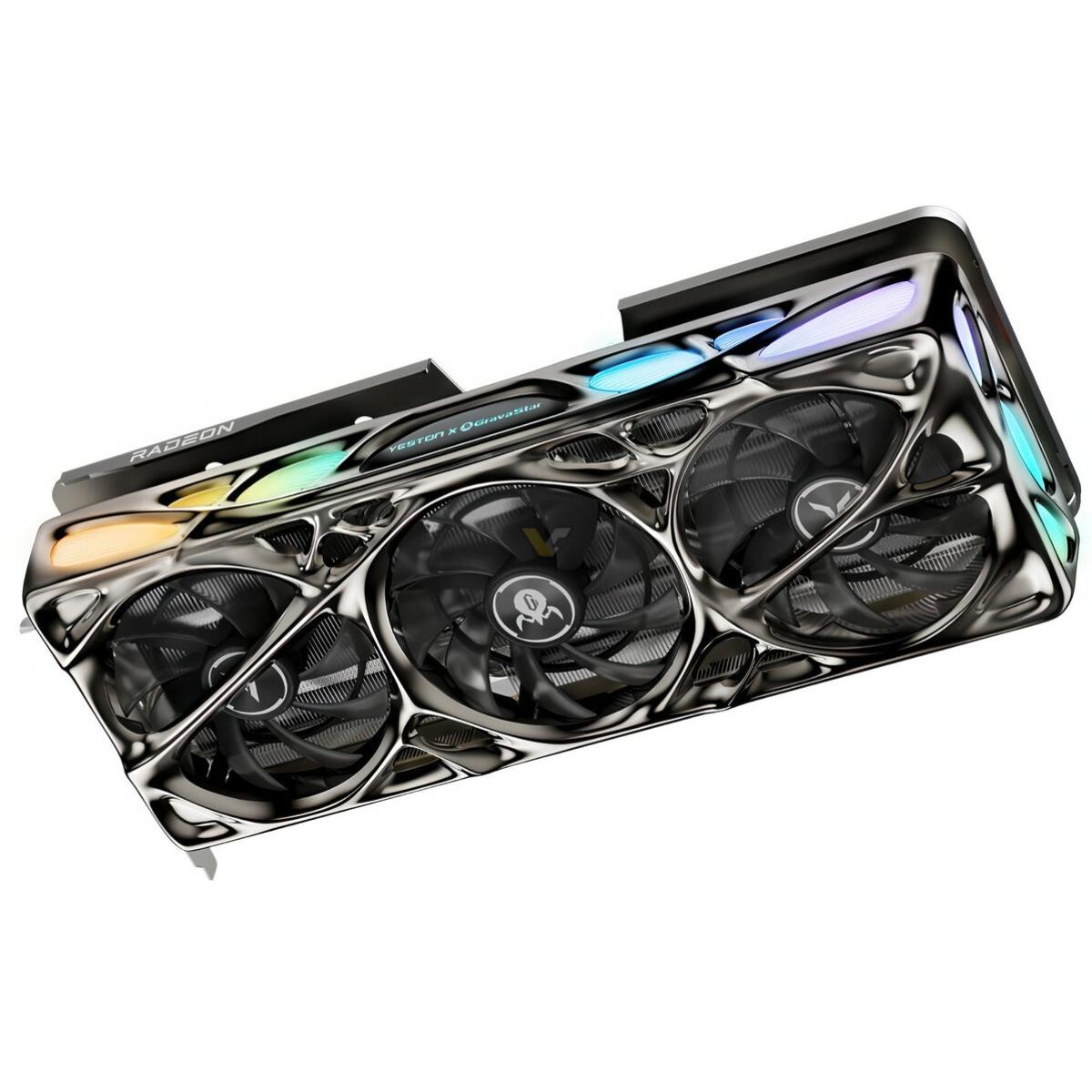 Yeston x GravaStar AMD RADEON RX 9070 XT 16G GDDR6 Mercury Nova OC - Graphics Card