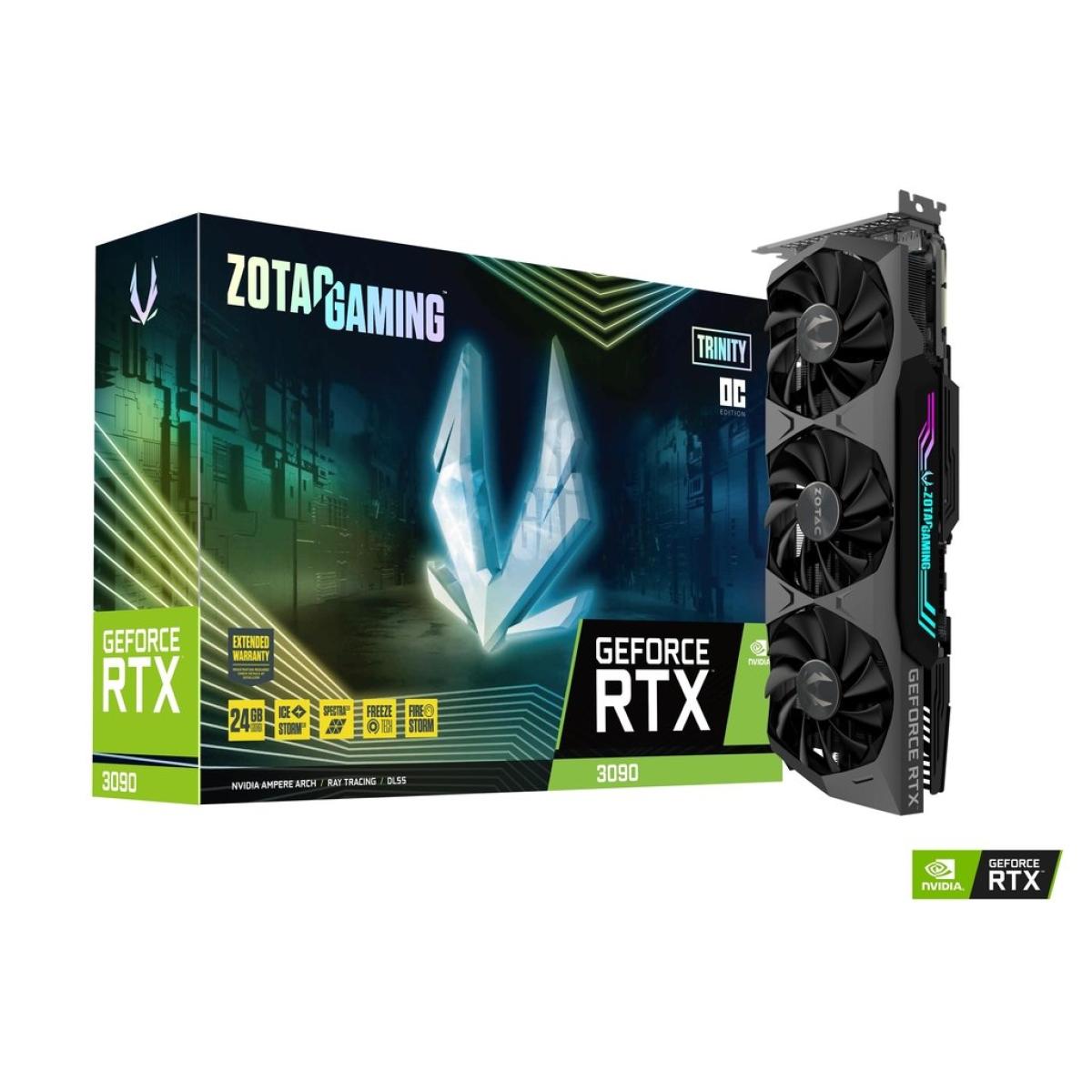 ZOTAC GAMING GeForce RTX 3090 Trinity OC 24GB GDDR6X - Graphics Card