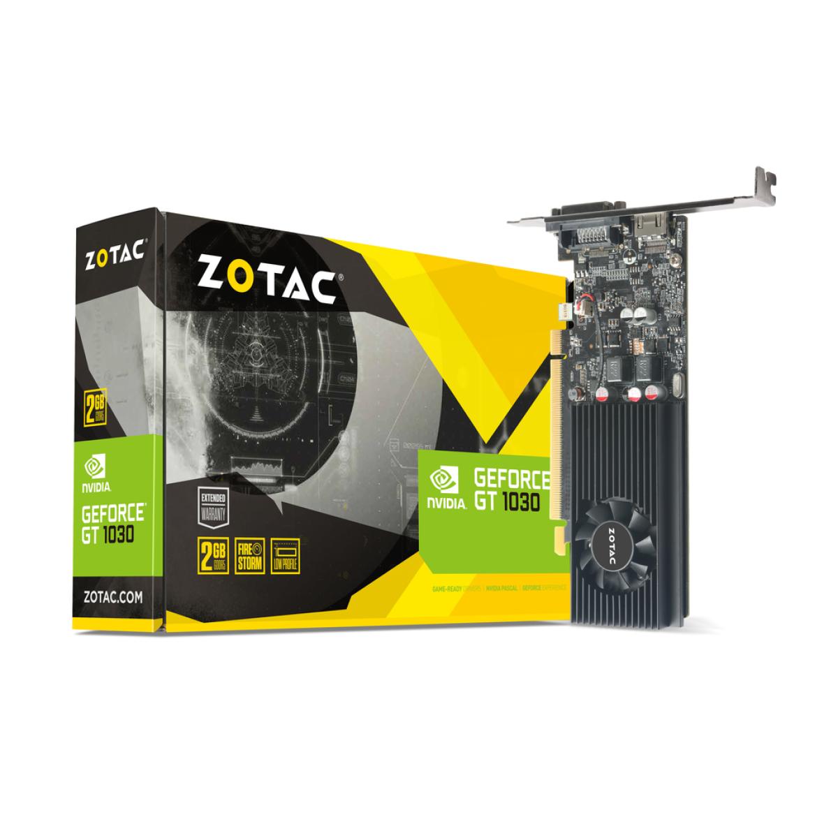 ZOTAC Nvidia GeForce GT 1030 2GB GDDR5 - Graphics Card